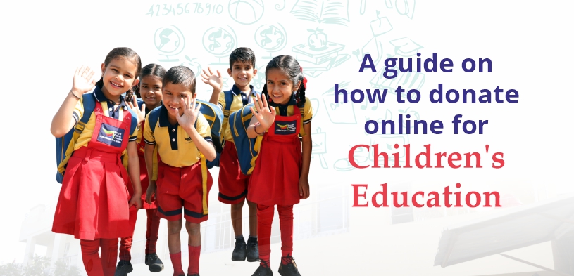 A guide on how to donate online for children’s education